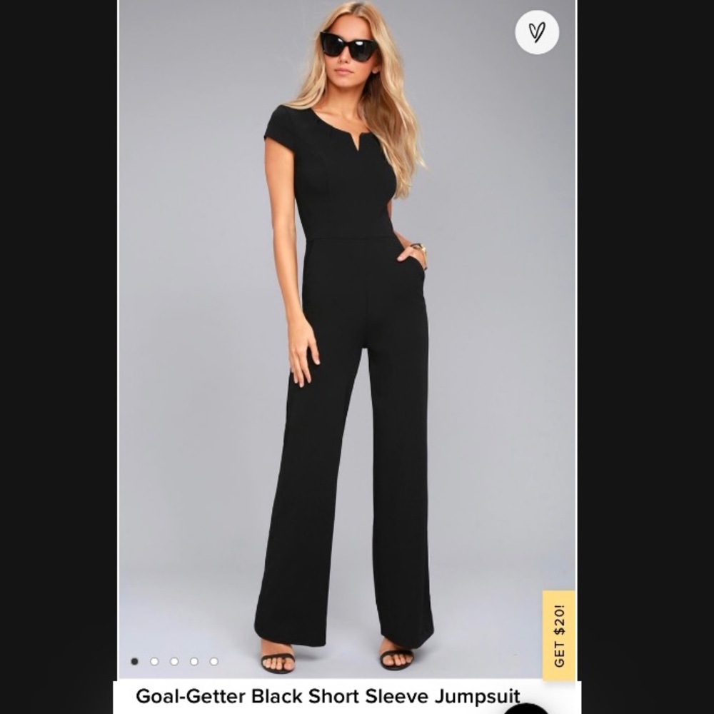 Lulu’s black jumpsuit